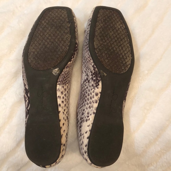 💗Snakeskin flats by Jessica Simpson💗 - Picture 4 of 6